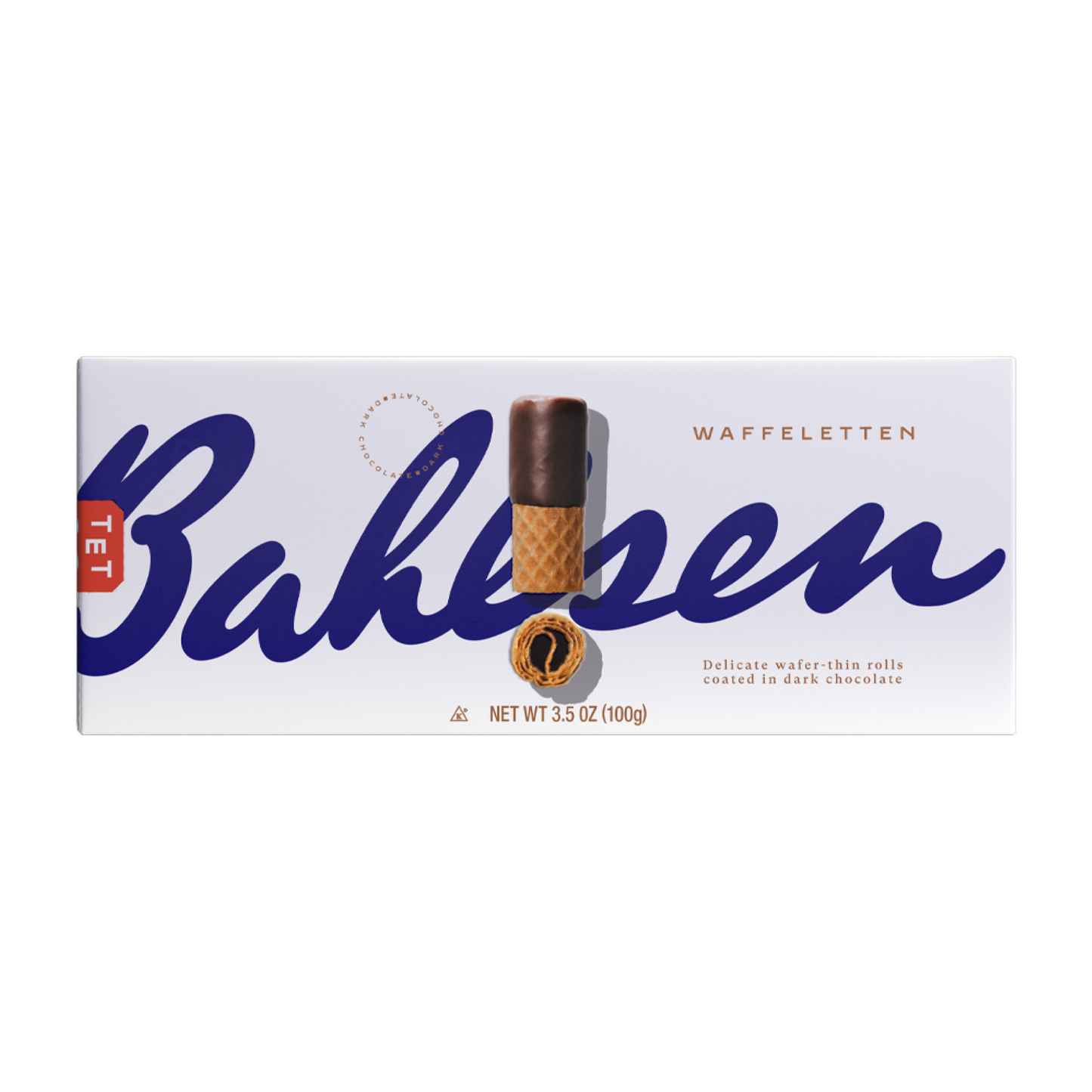 Bahlsen Waffeletten Dark Chocolate 100g