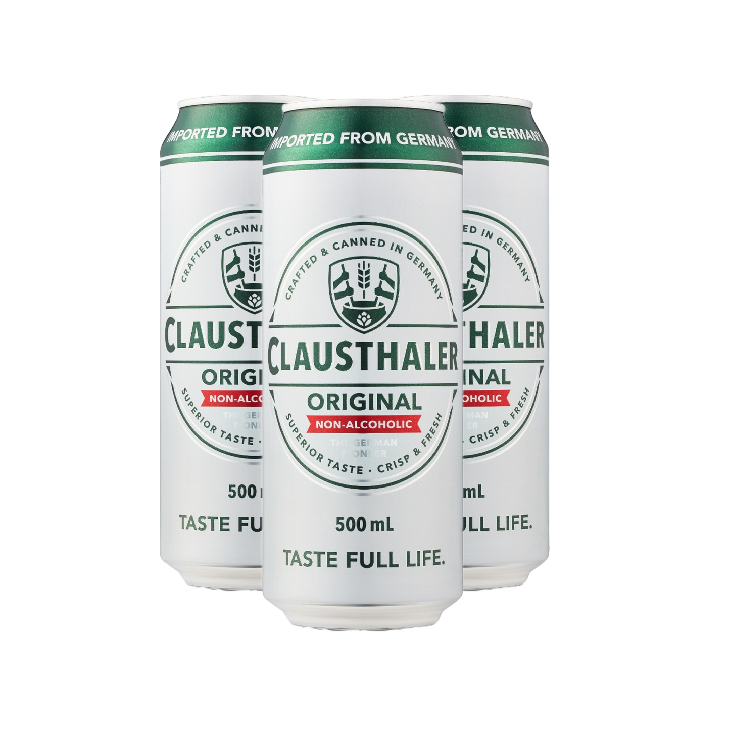 Clausthaler Dry-Hopped Original Non-Alcoholic Beer case of 24