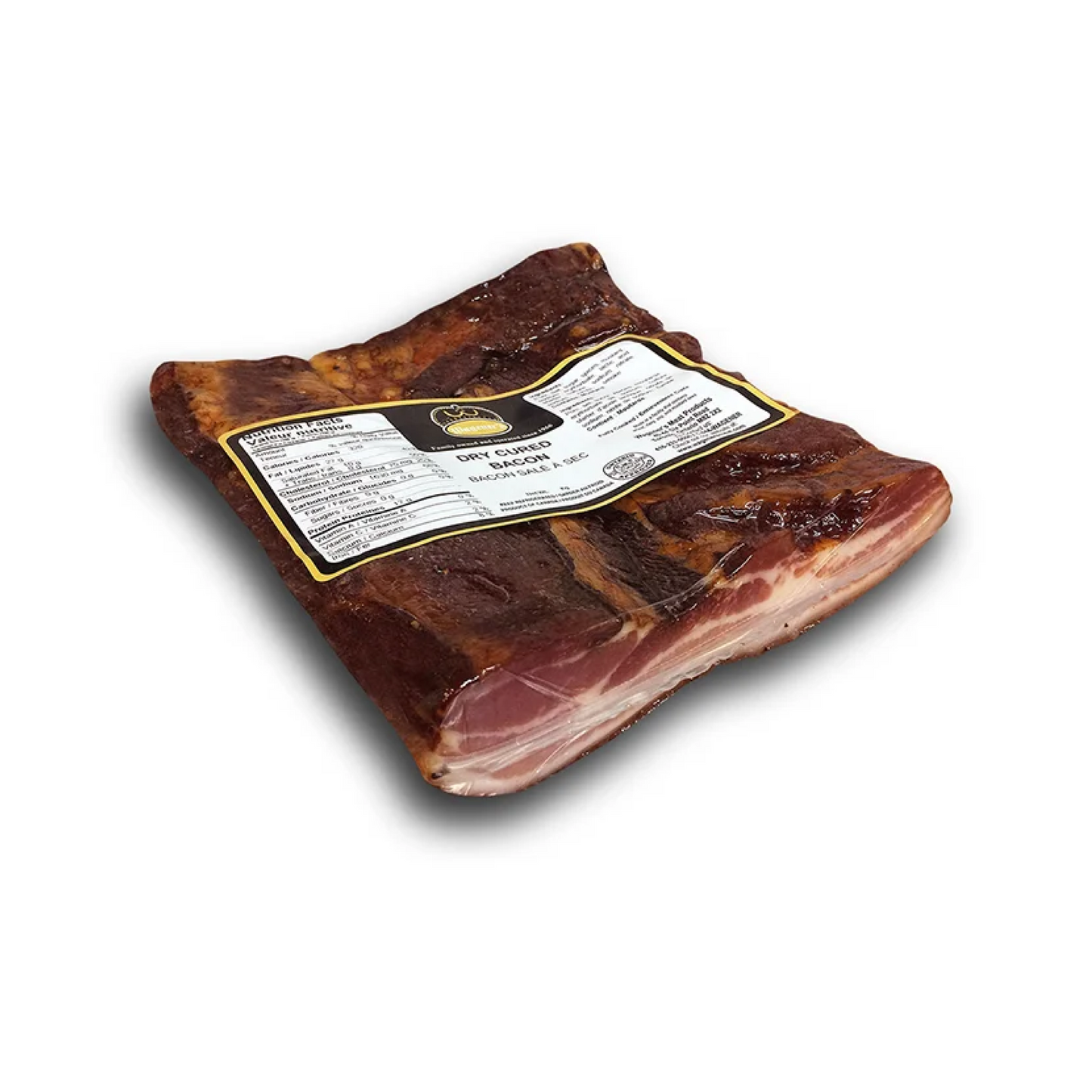 Dry Cured Bacon Double Smoked