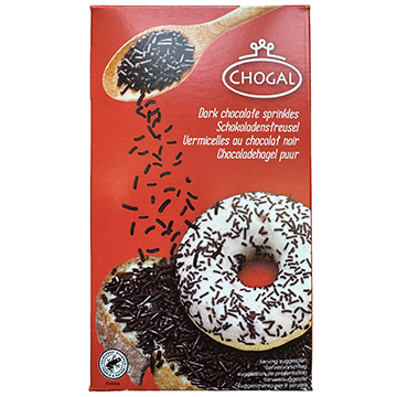 CHOGAL Dark Chocolate Sprinkles 380g