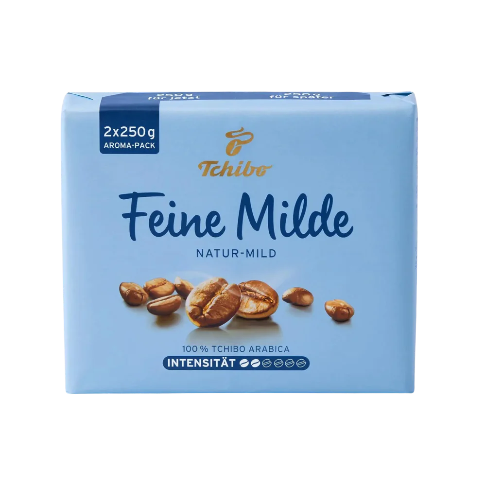Tchibo Feine Milde Ground Coffee 2x250g