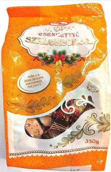 MicRose Csengettyu Szaloncukor Bonbons with apricot cream filling 350g