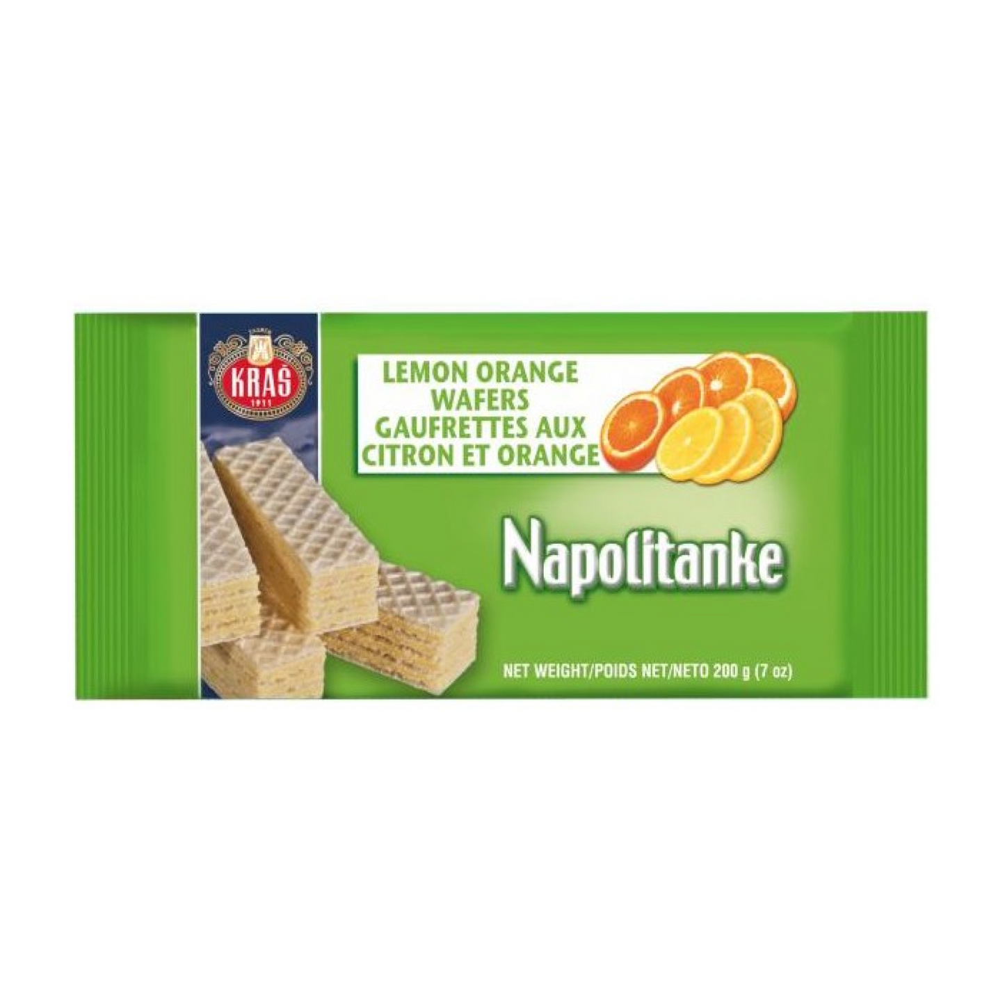 Kras Lemon and Orange Napolitanke 187g