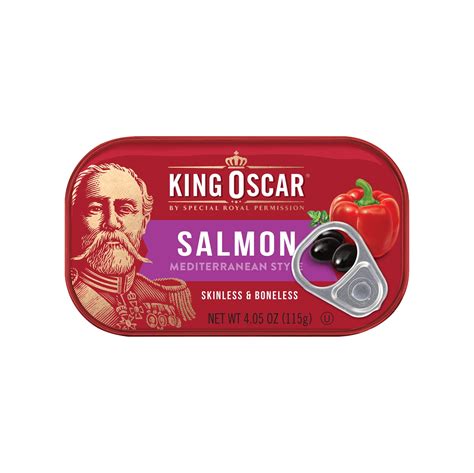 King Oscar Salmon Mediterranean style 115g
