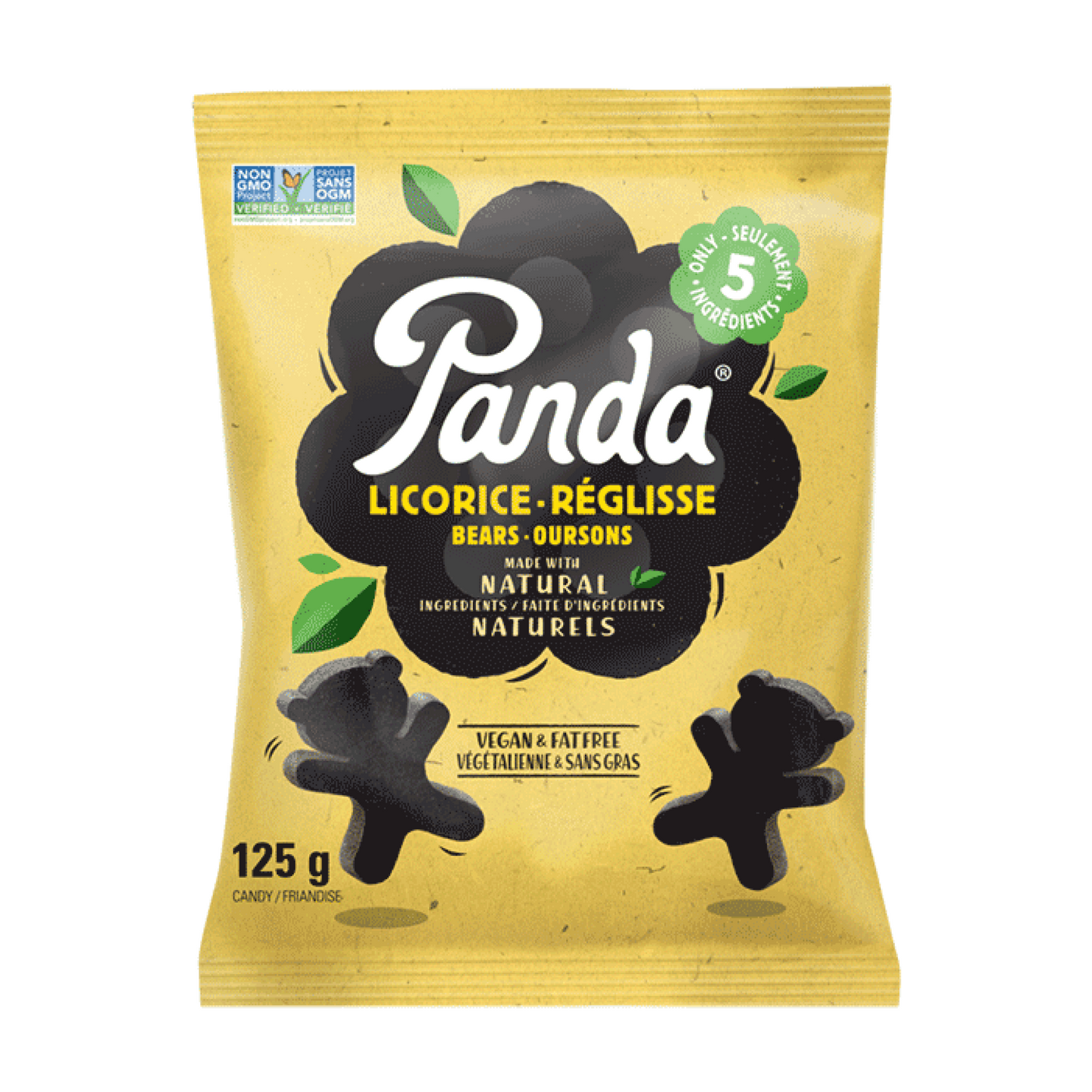 Panda Licorice Bears 125g