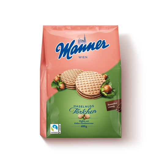 Manner Hazelnut Tartlets 400g
