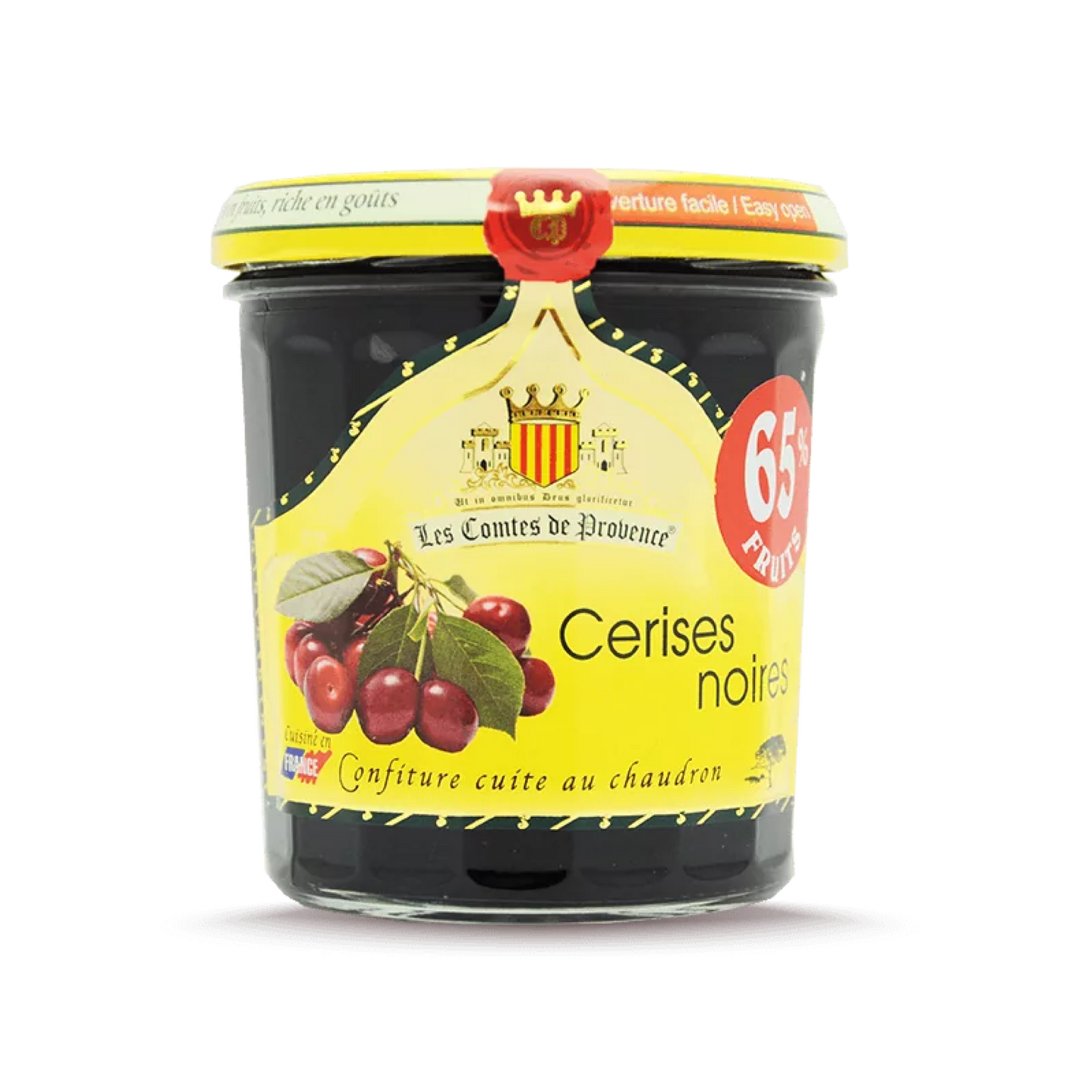 Les Comtes de Provence Black Cherry Jam 320ml