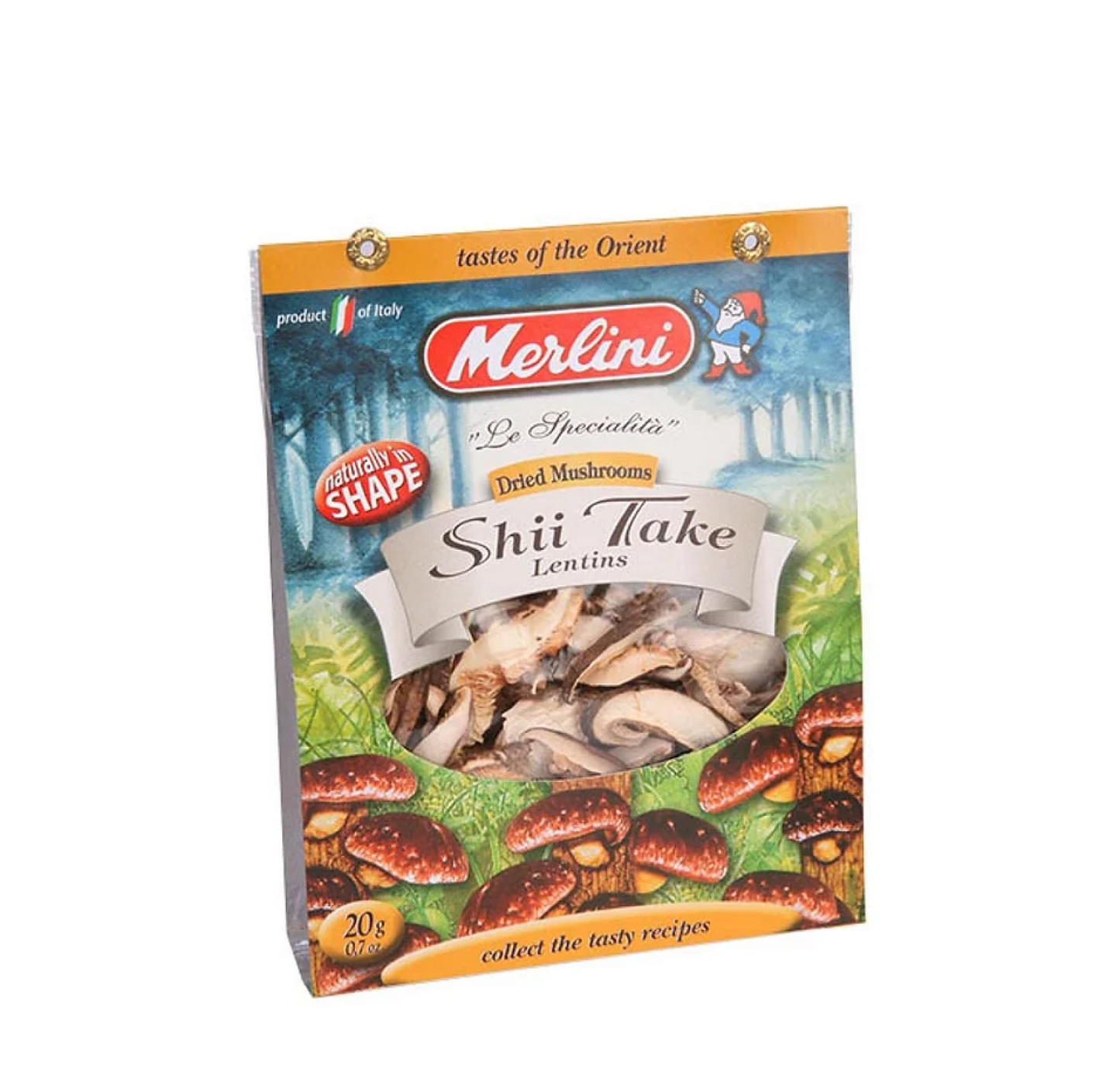 Merlini Dried Lentini Shii Take Mushrooms 20g