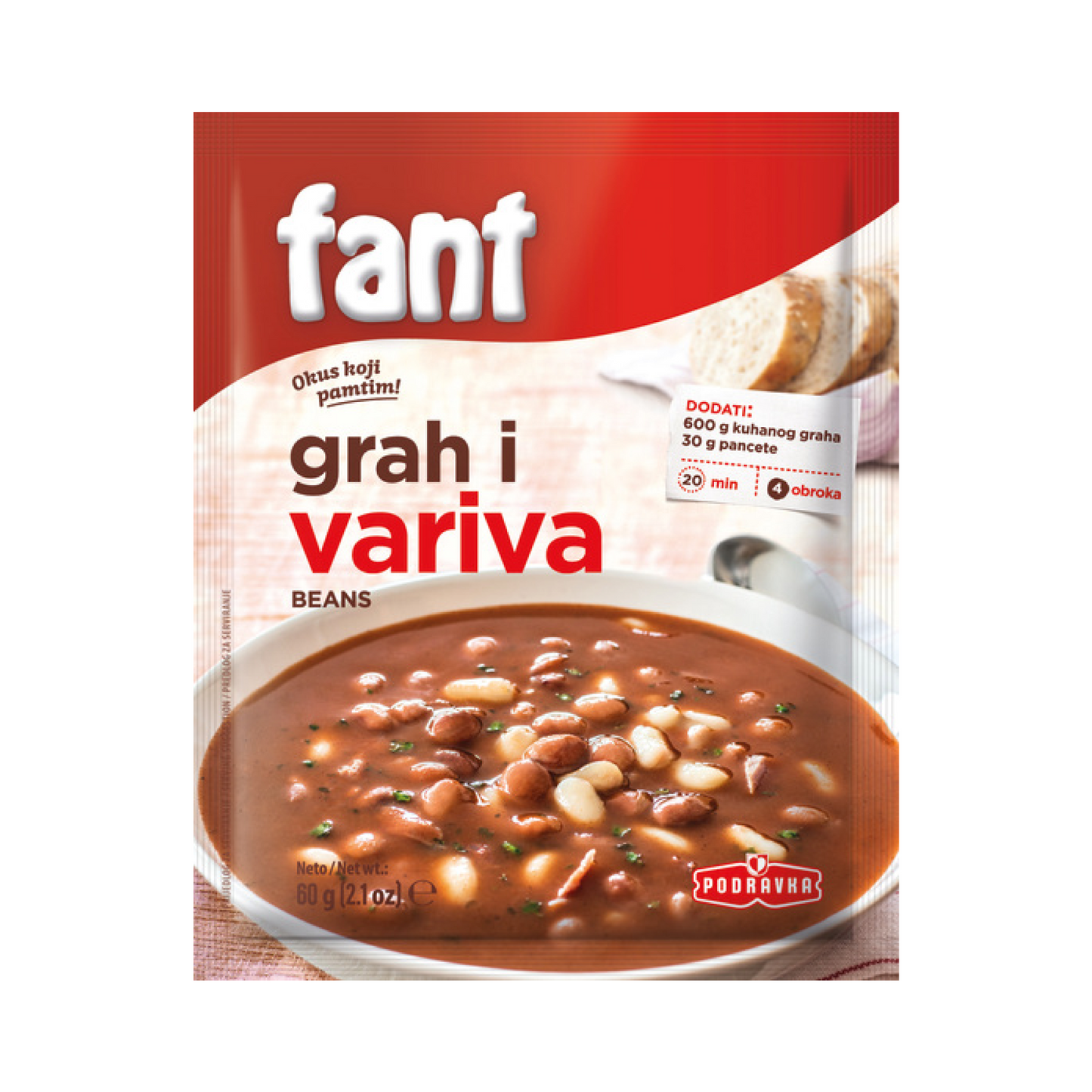 Fant Mixed Beans Seasoning 60g
