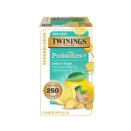 Twinings Probiotics+ Lemon & Ginger 27g