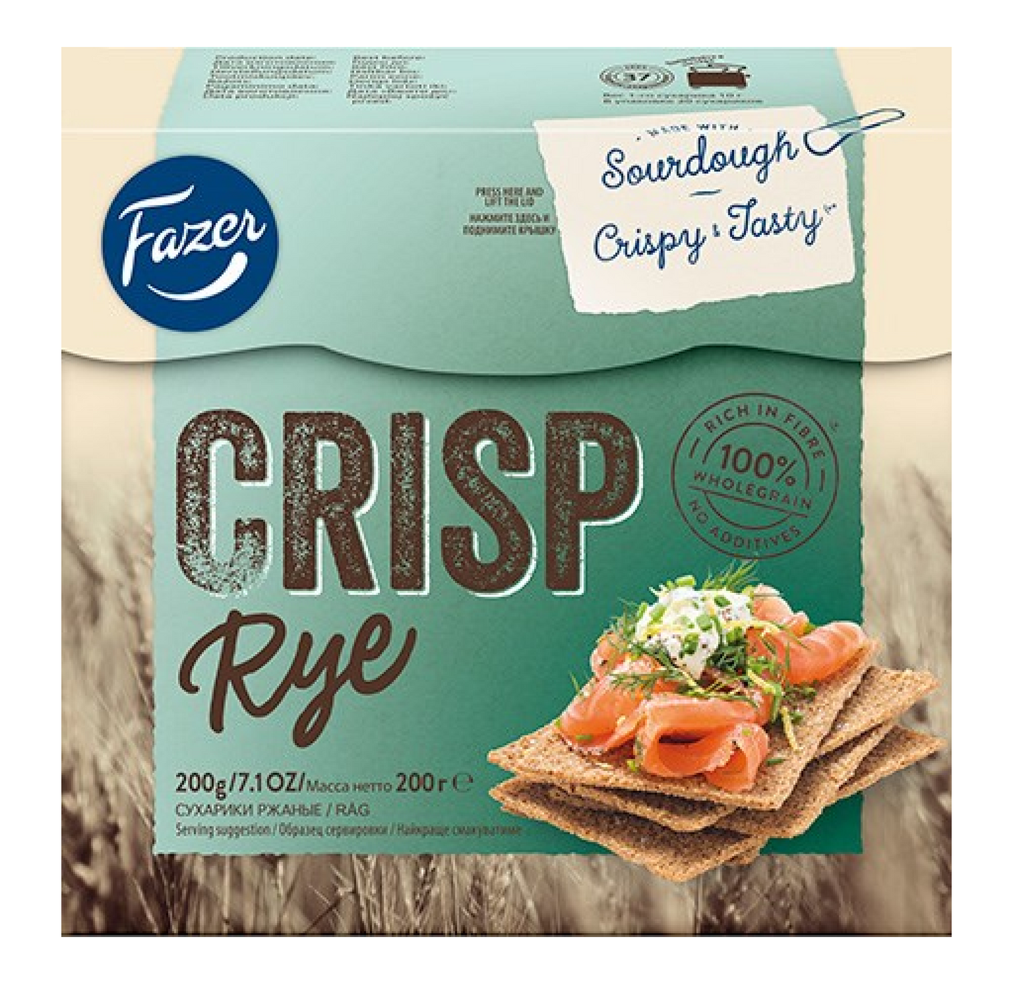 Fazer Sourdough Rye Crisp 200g