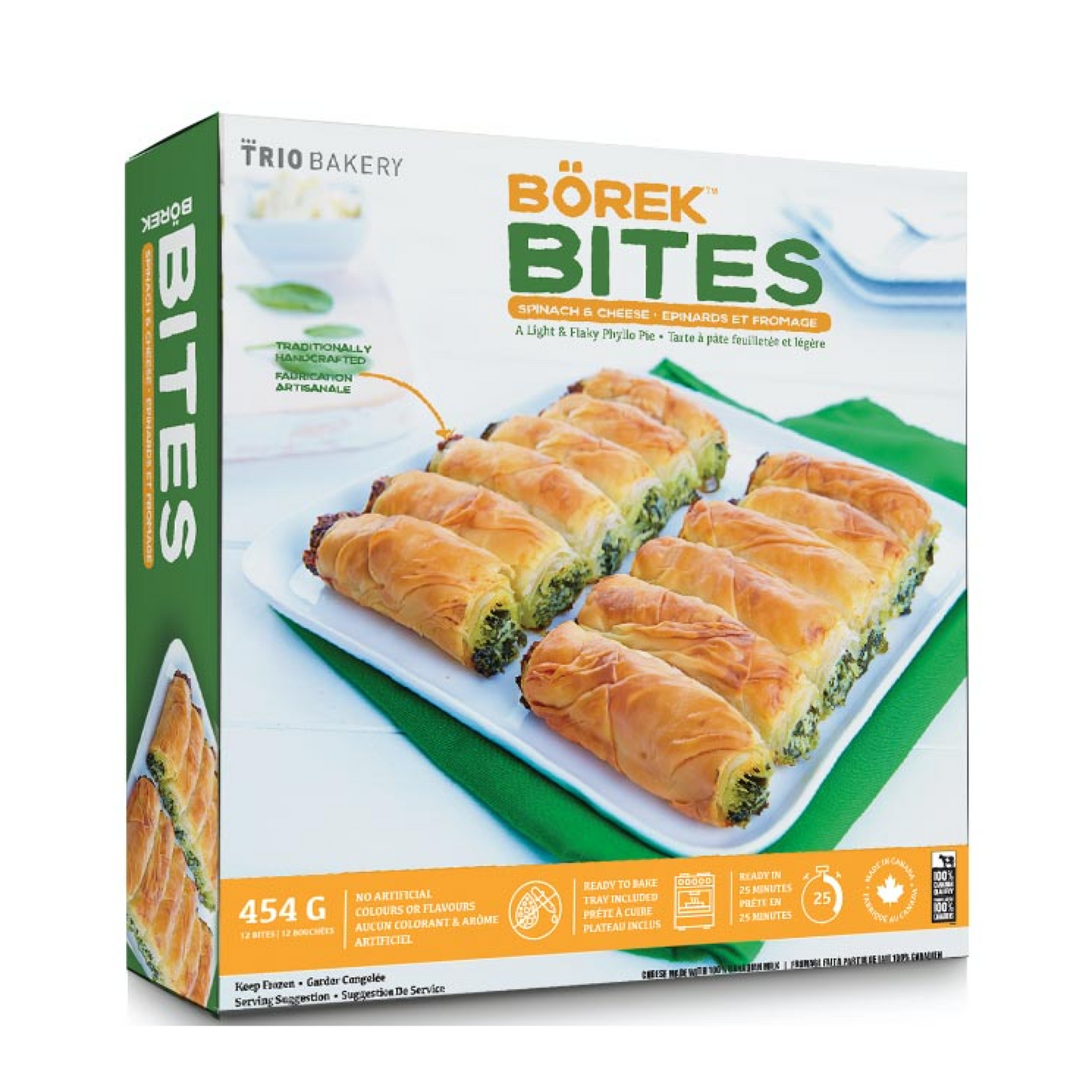 Börek Bites Spinach and Cheese