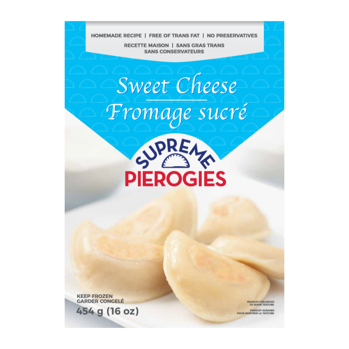 Supreme Pierogies Sweet Cheese
