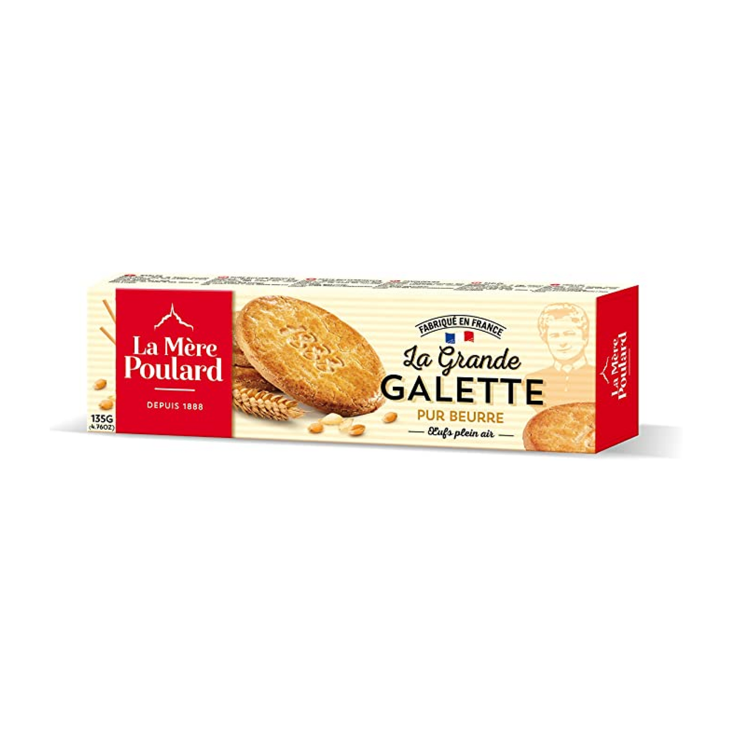 La Mère Poulard Butter Biscuits 125g