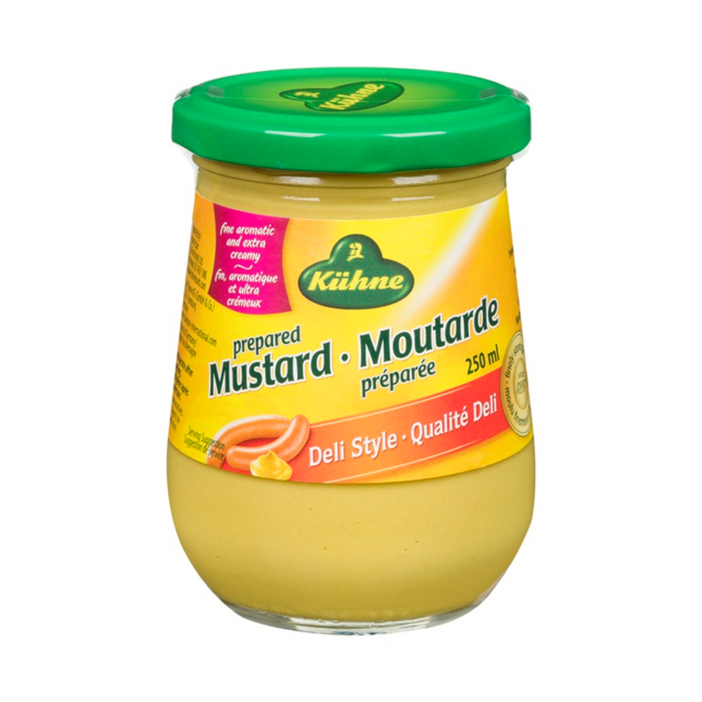 Kühne Deli Style Prepared Mustard 250ml