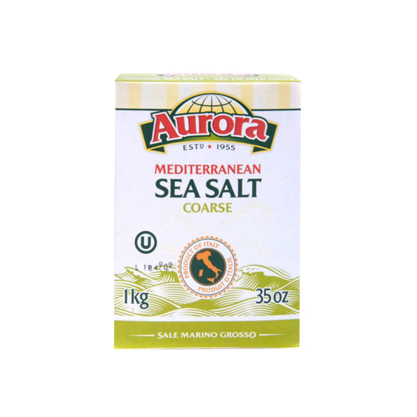 Aurora Mediterranean Sea Salt Coarse 1KG