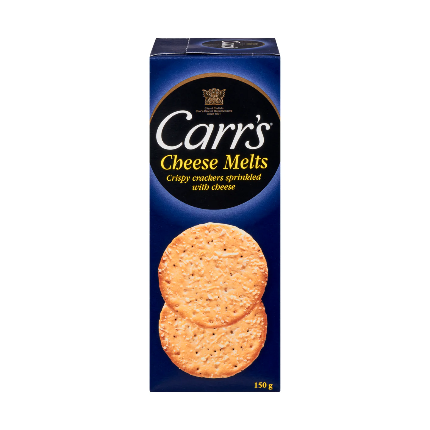 Carr's Cheese Melt Crispy Crackers 150g