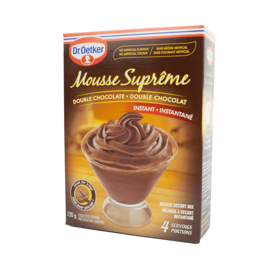 Dr. Oetker Double Chocolate Mousse 120g