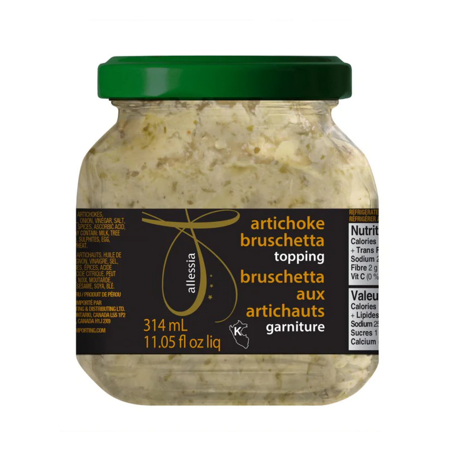 Allessia Artichoke Bruschetta 314ml