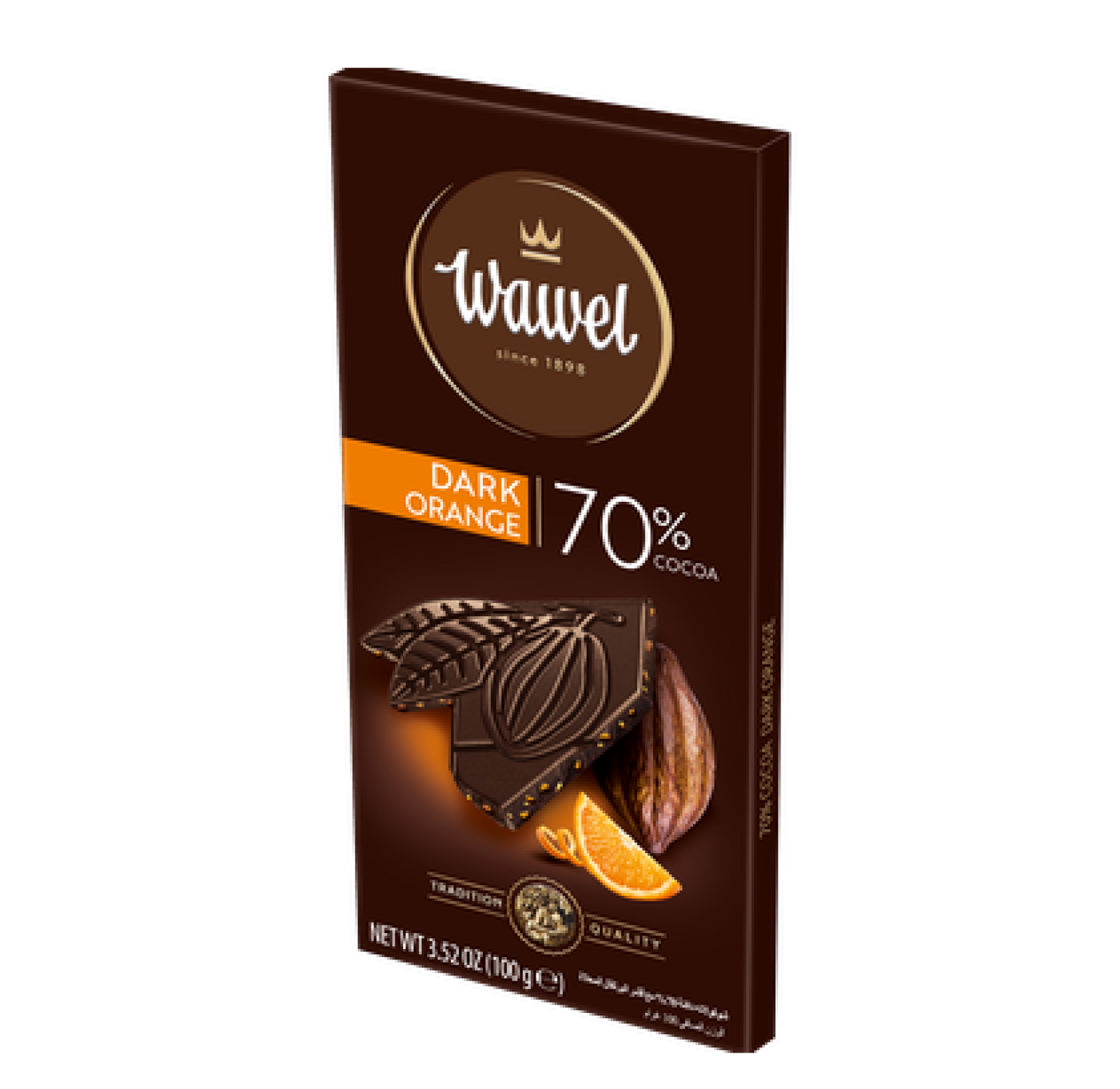 Wawel 70% Cocoa with Orange 100g