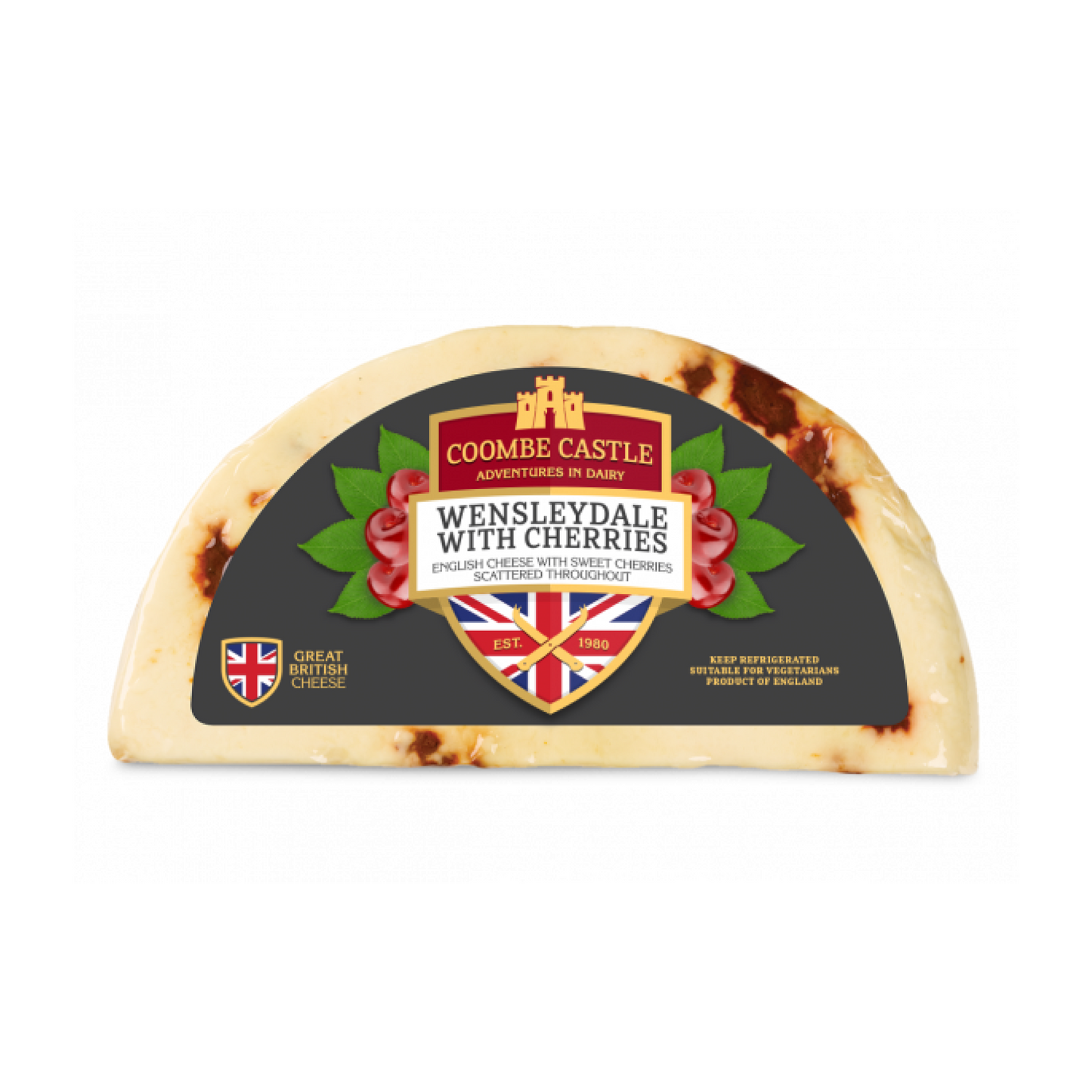 Coombe Castle Wensleydale with Cherries
