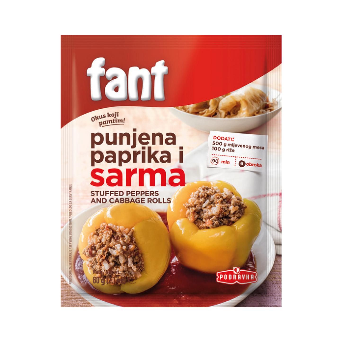Fant Stuffed Peppers and Cabbage Seasoning 60g