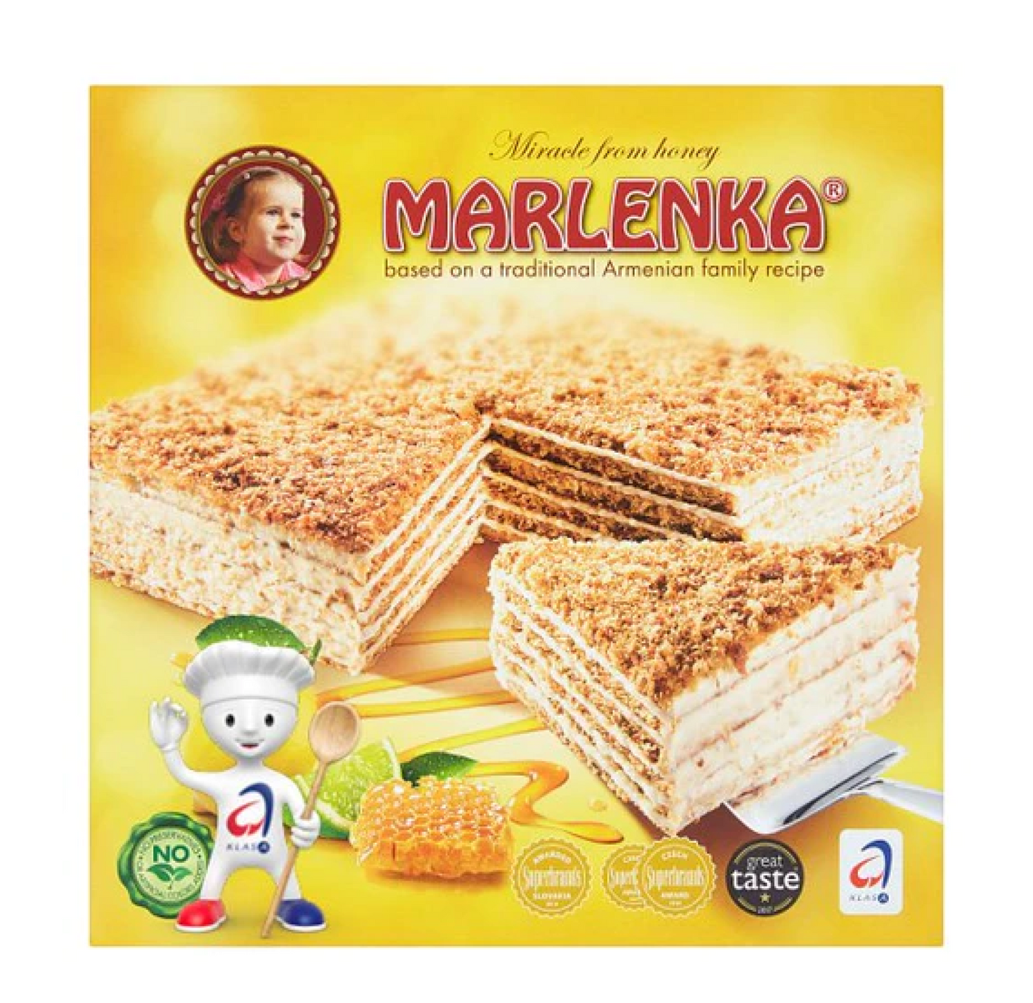 Marlenka Honey Cake with Lemon 800g