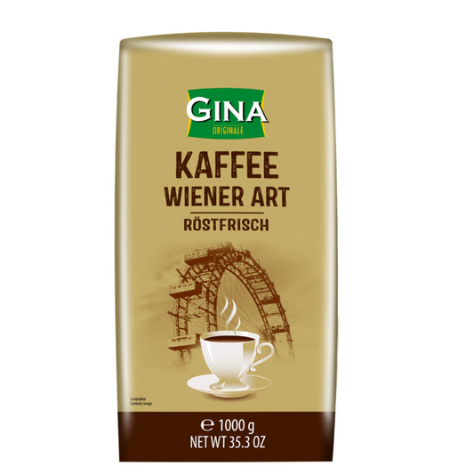 Gina Vienna Style Coffee 1KG