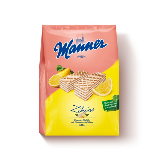 Manner Lemon Wafers 400g