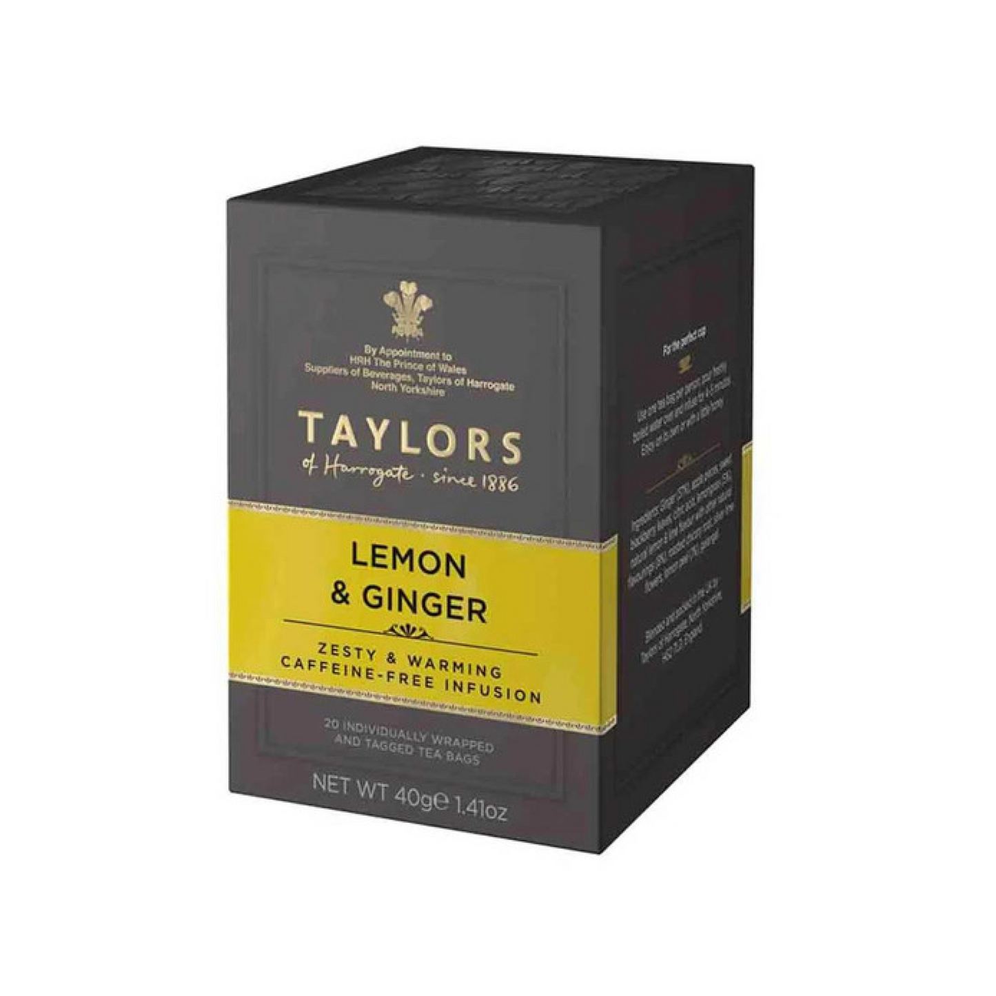 Taylors of Harrogate Lemon and Ginger 40g