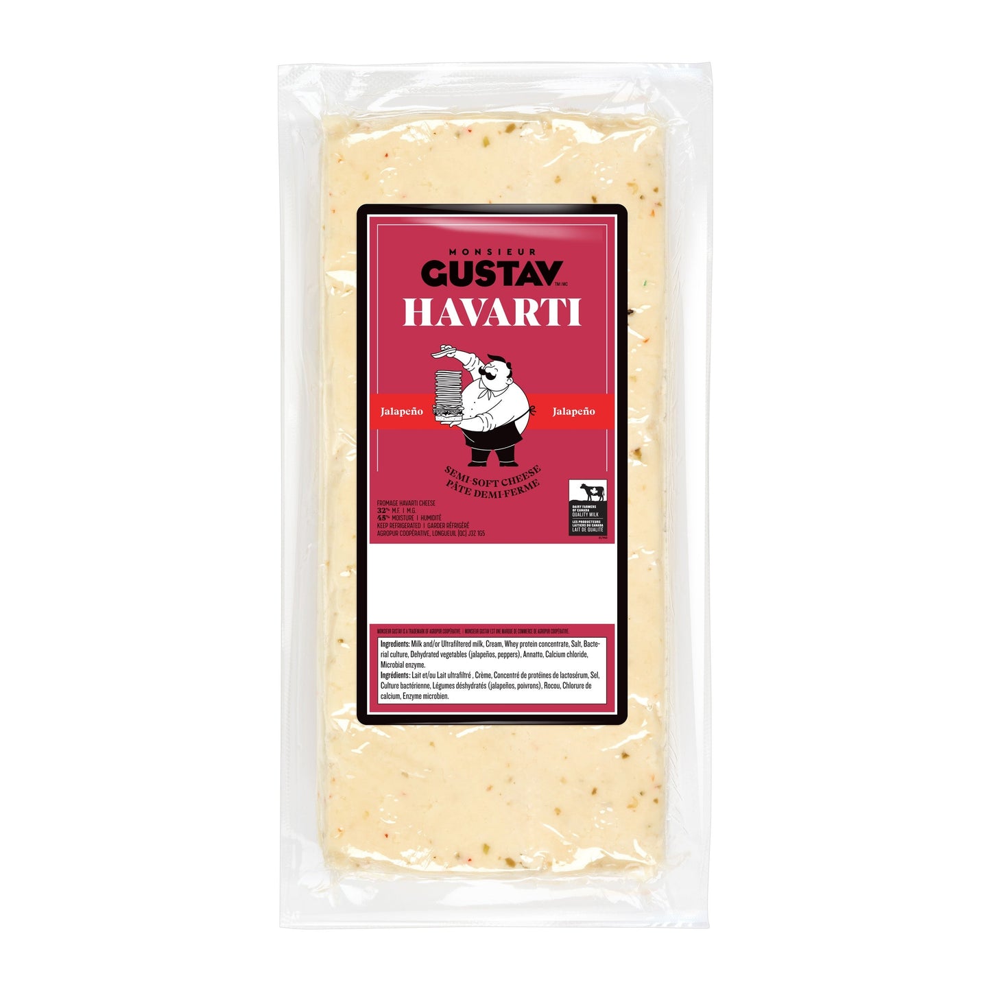 Monsieur Gustav Havarti Jalapeno