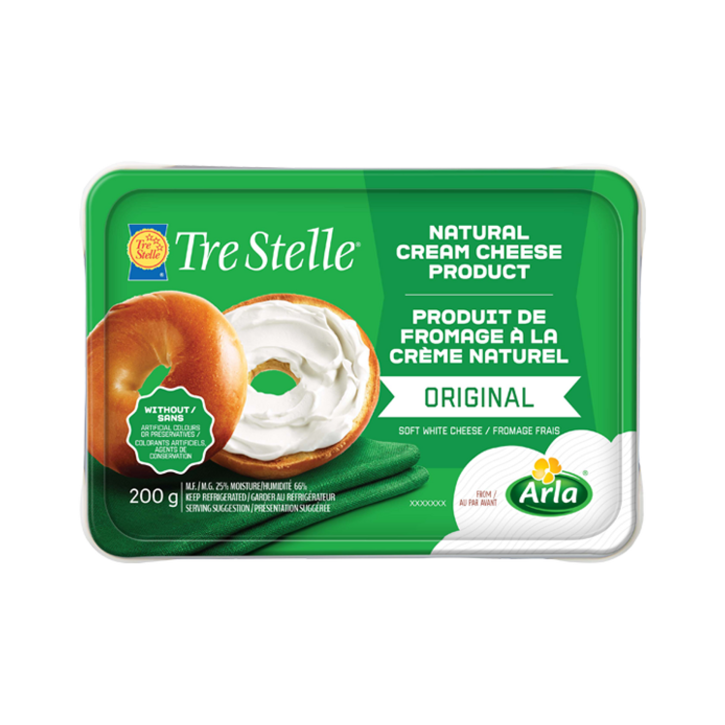Tre Stelle Original Cream Cheese 200g