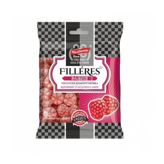 Házisweets Filleres Raspberry Flavoured Candy 80g
