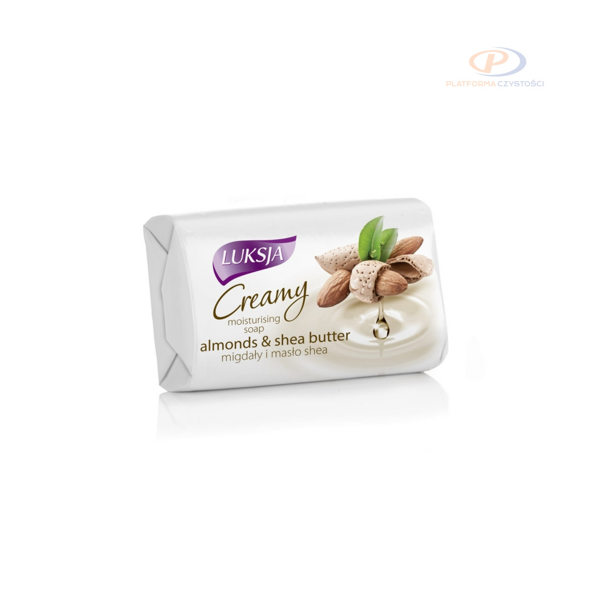 Luksja Creamy Moisturising Soap Almonds & Shea Butter