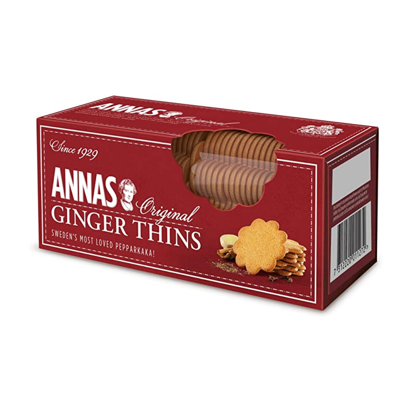 Annas Original Ginger Thins 150g