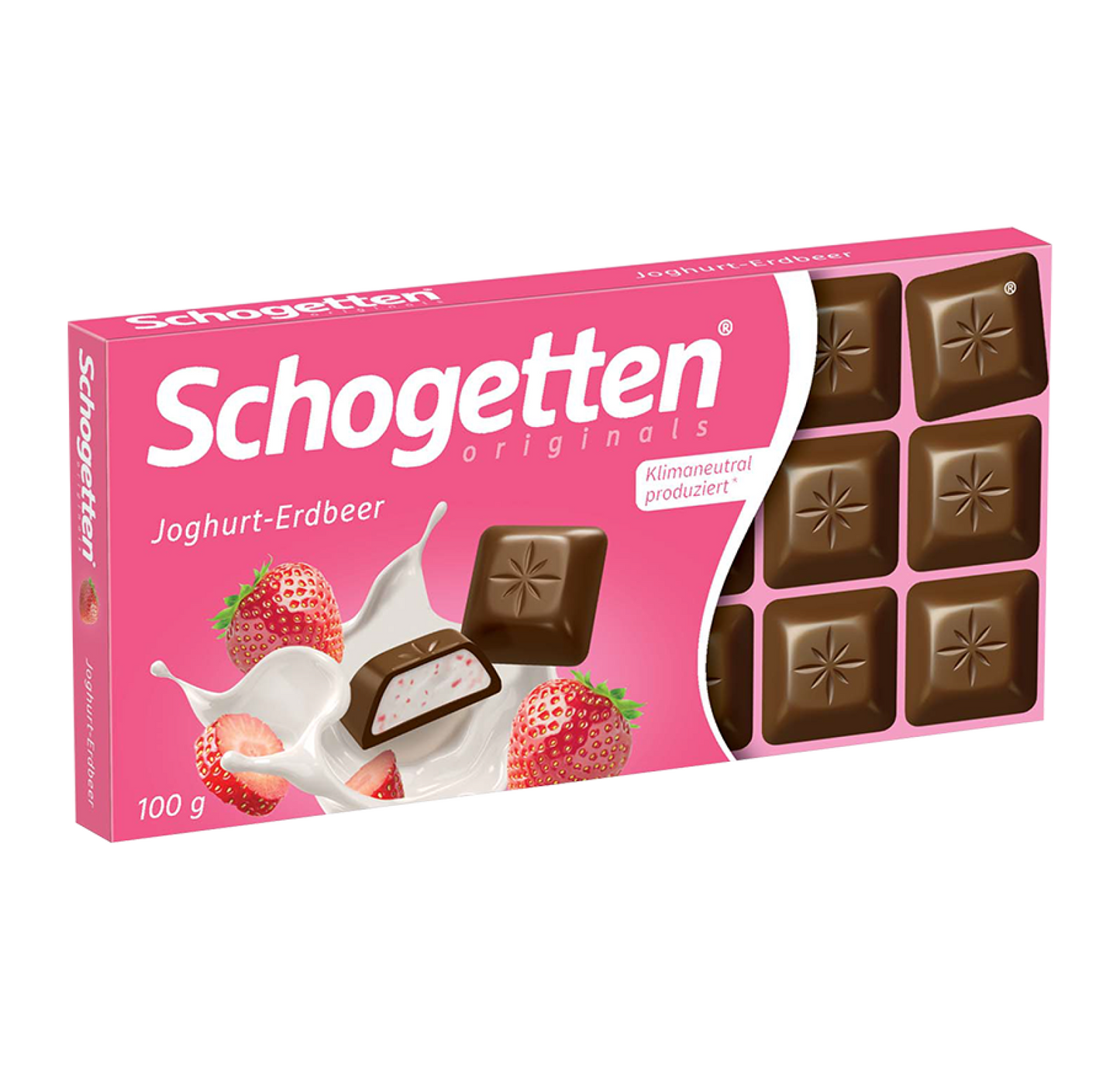 Schogetten Originals Yoghurt-Strawberry 100g