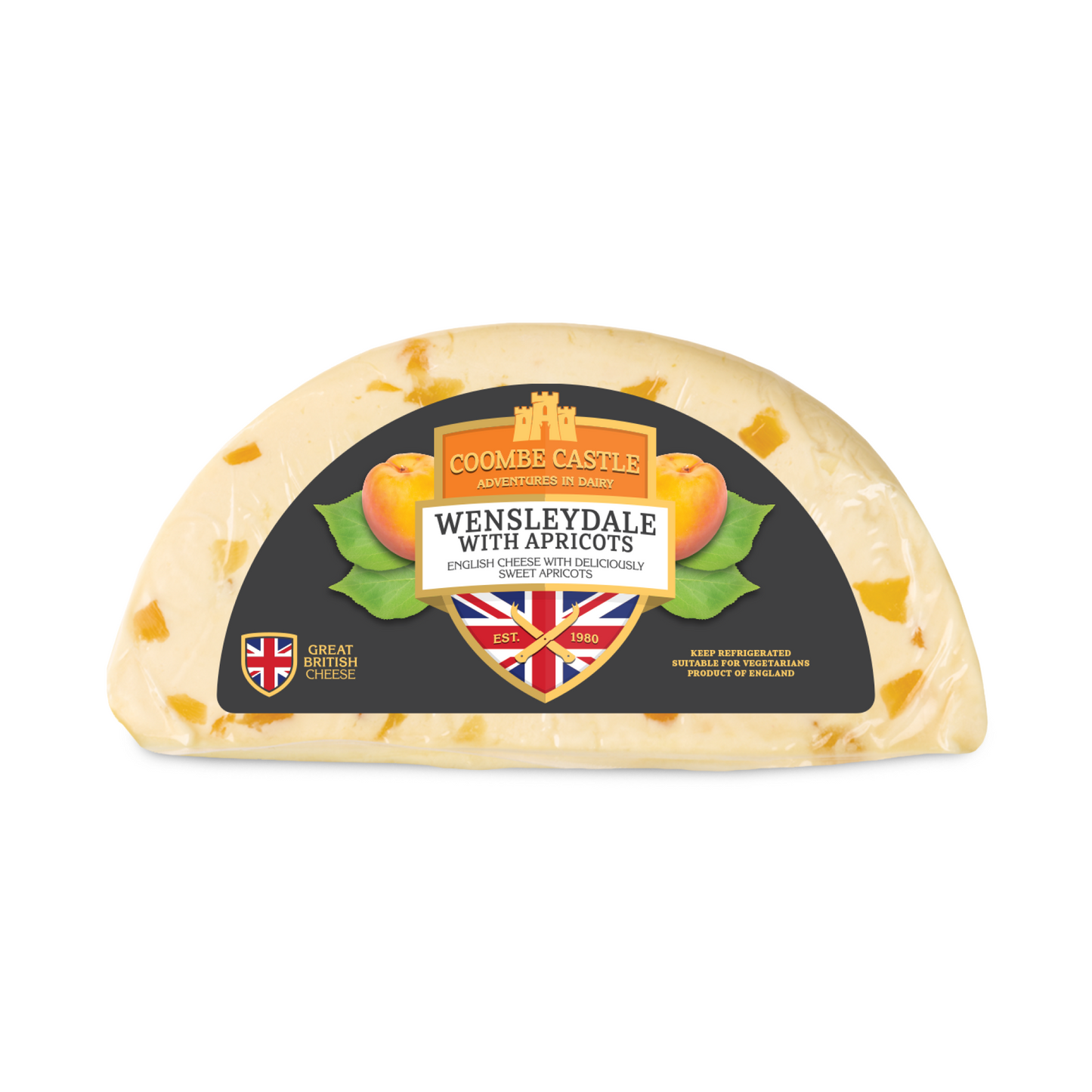 Coombe Castle Wensleydale with Apricots