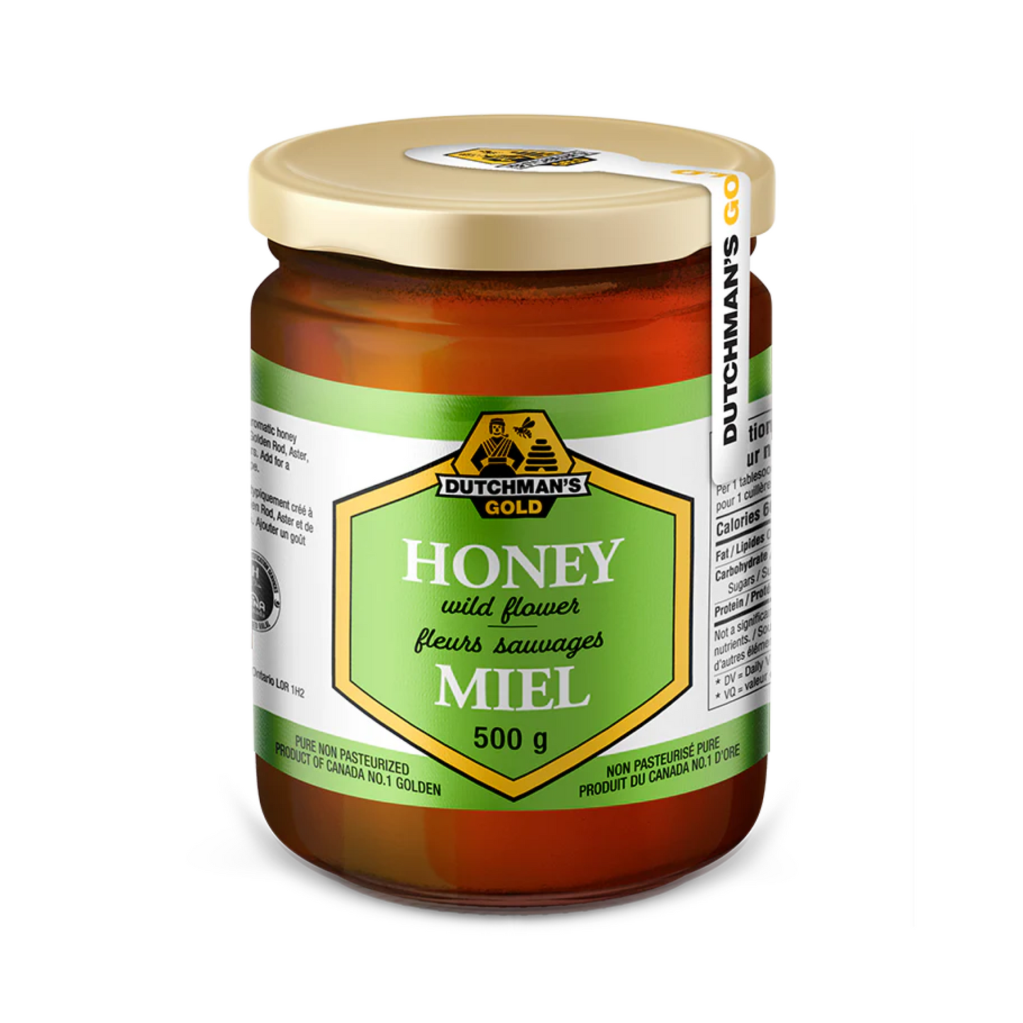 Dutchman's Gold Wildflower Honey 500g