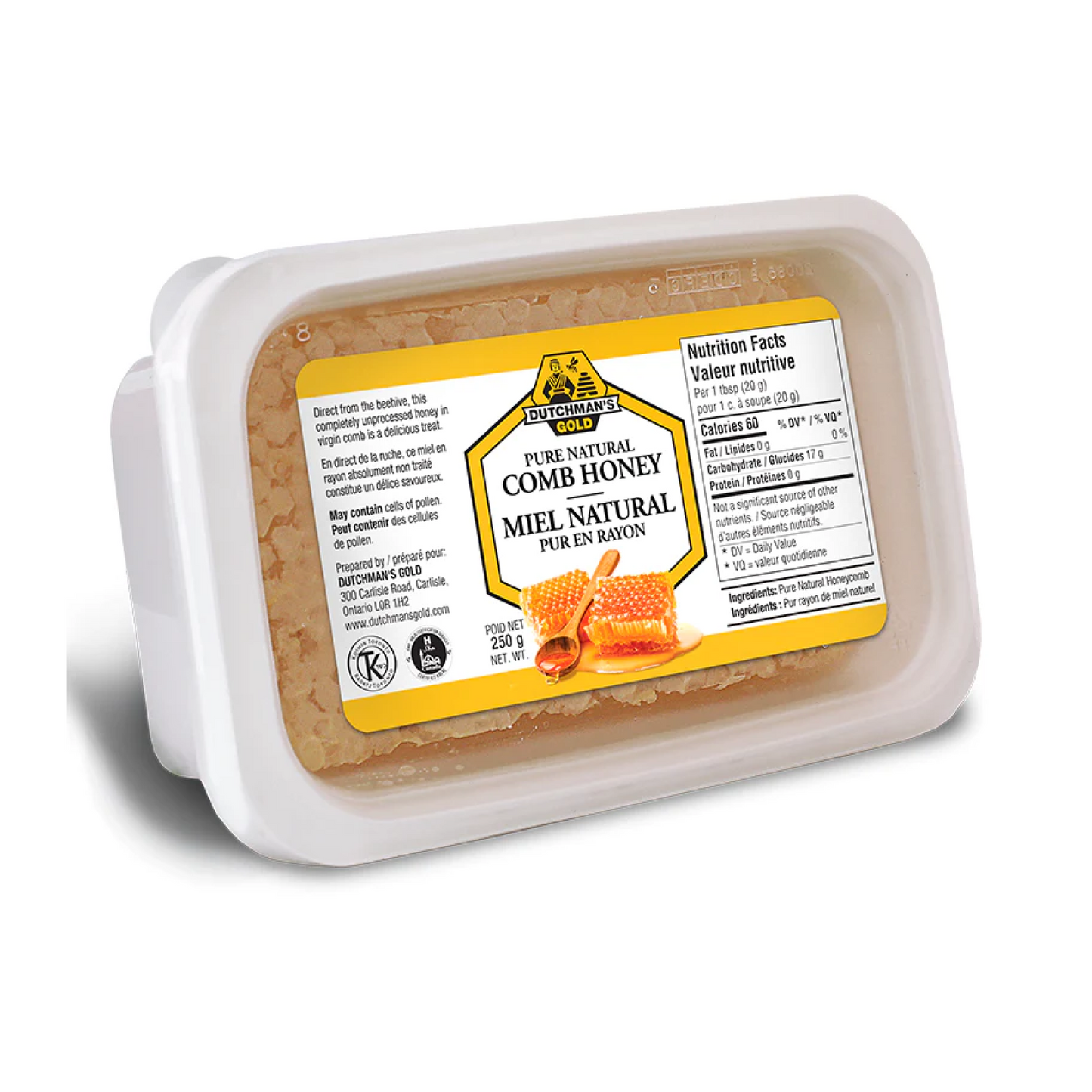 Dutchman's Gold Pure Honey Comb 250g