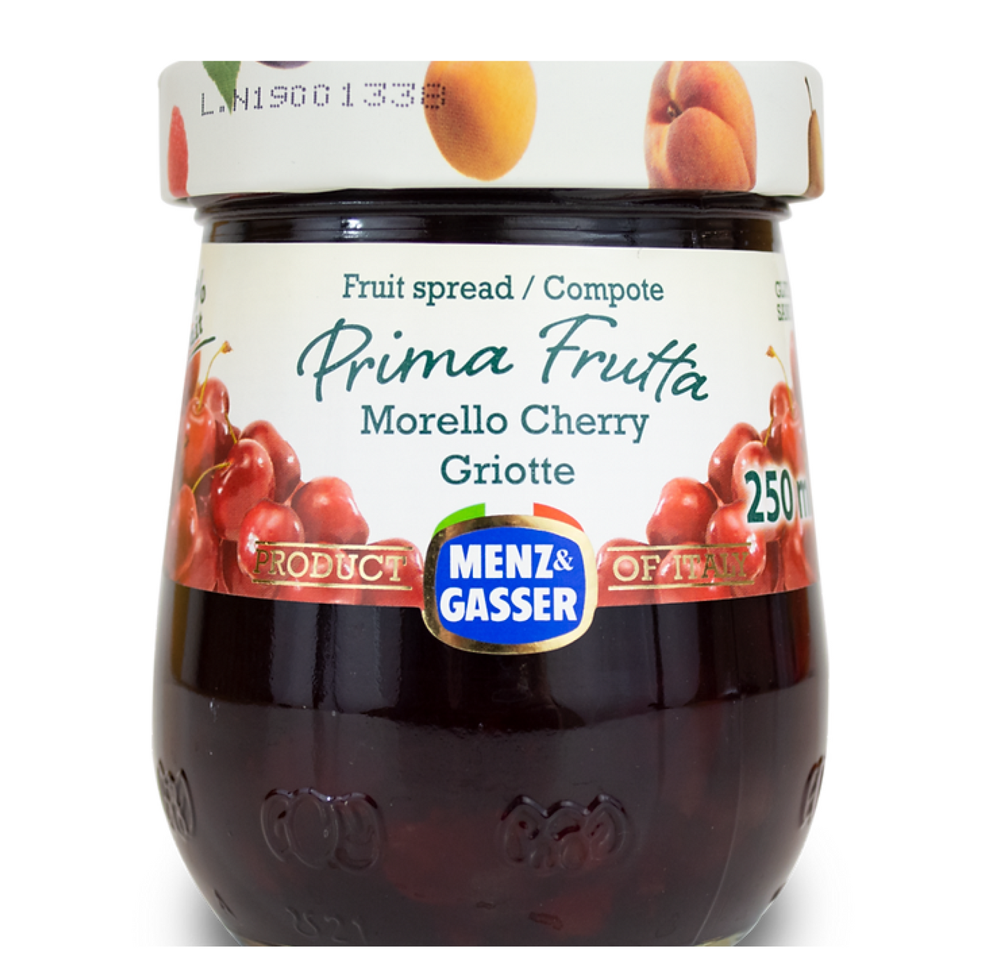 Menz & Gasser Morello Cherry Fruit Spread 250ml