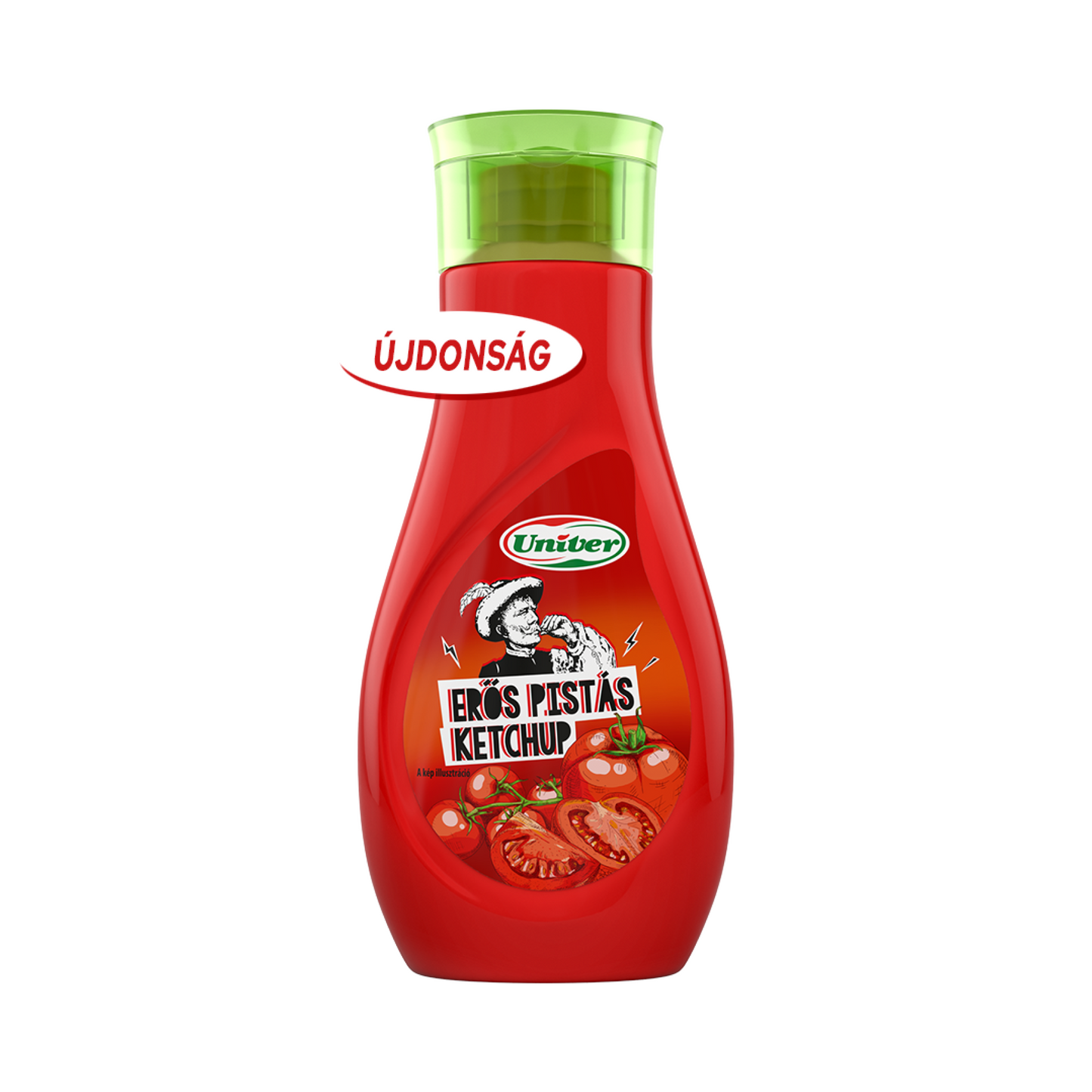 Univer Erős Pista Ketchup 470g