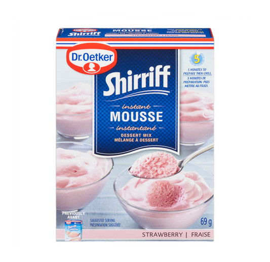 Dr. Oetker Shiriff Strawberry Instant Mousse Mix 69g