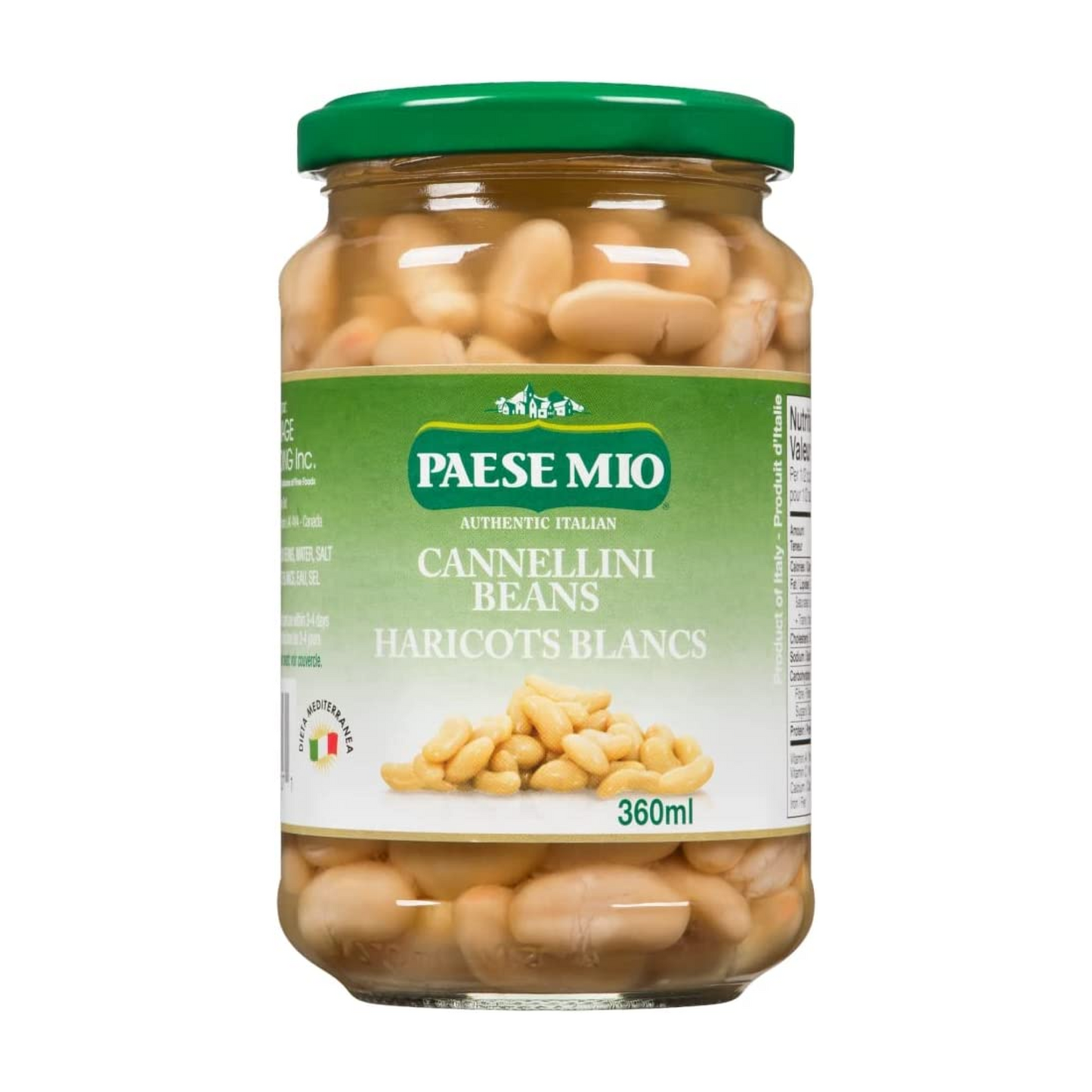 Paese Mio Authentic Italian Cannellini Beans 360ml