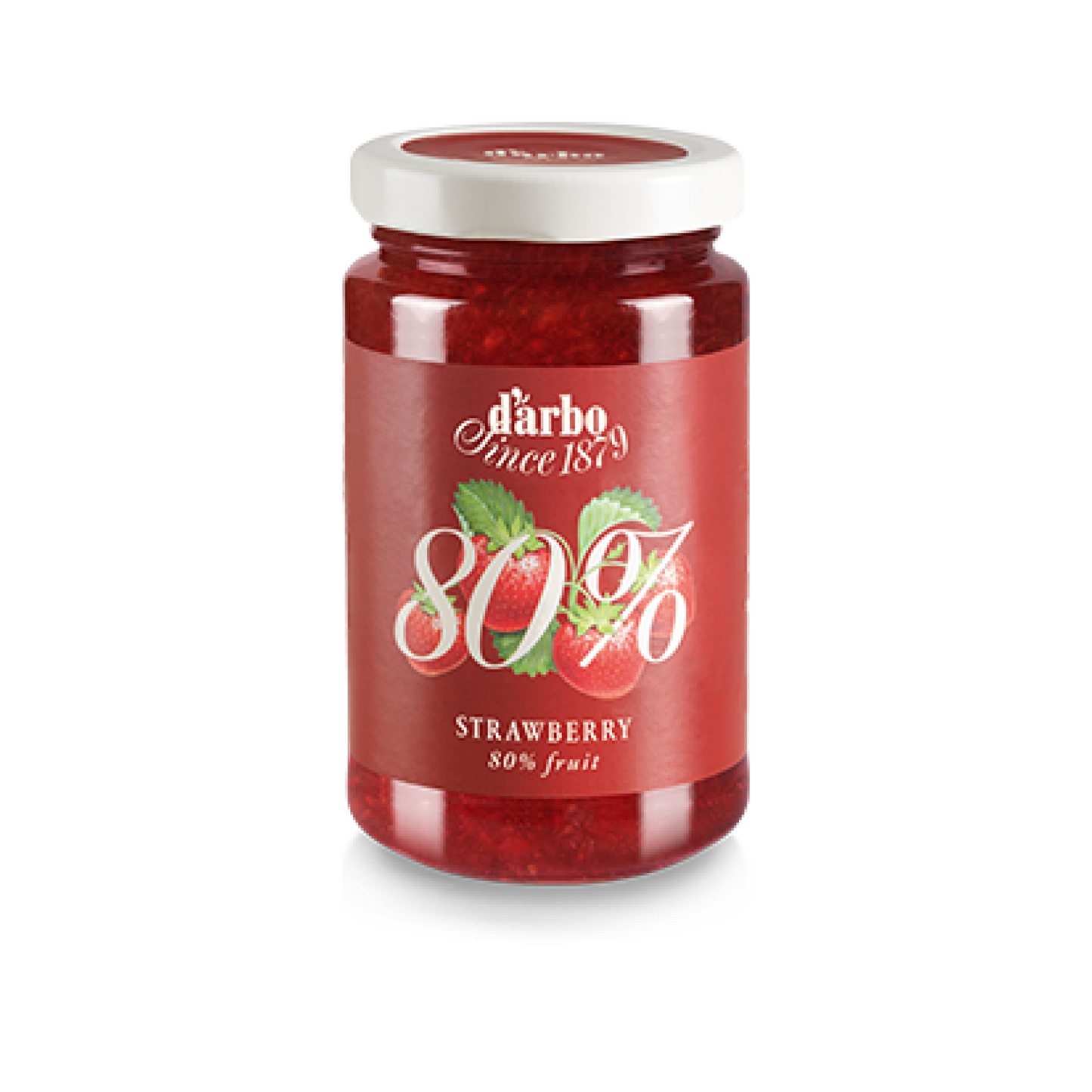 D'arbo 80% Strawberry Spread 212ml
