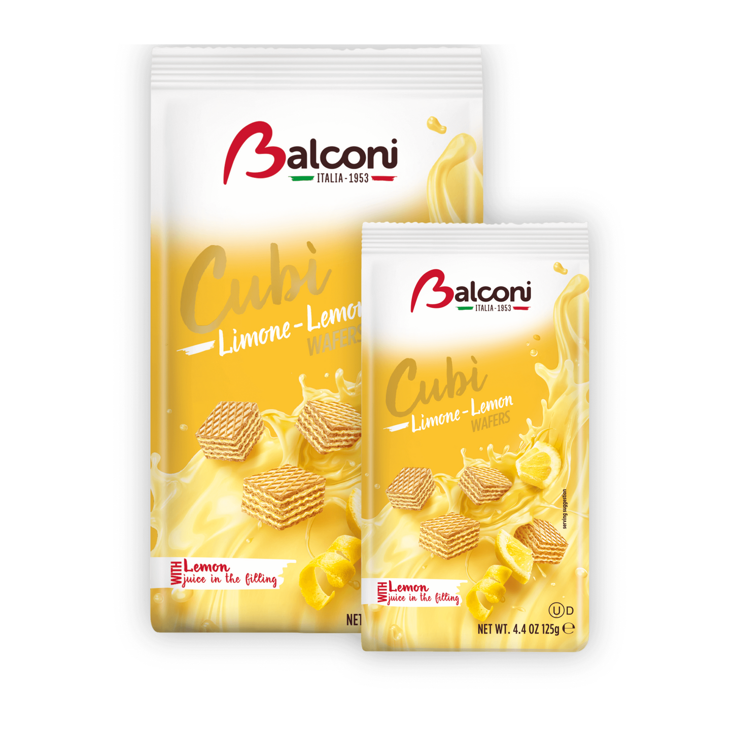 Balconi Cubi Lemon Wafers 250g