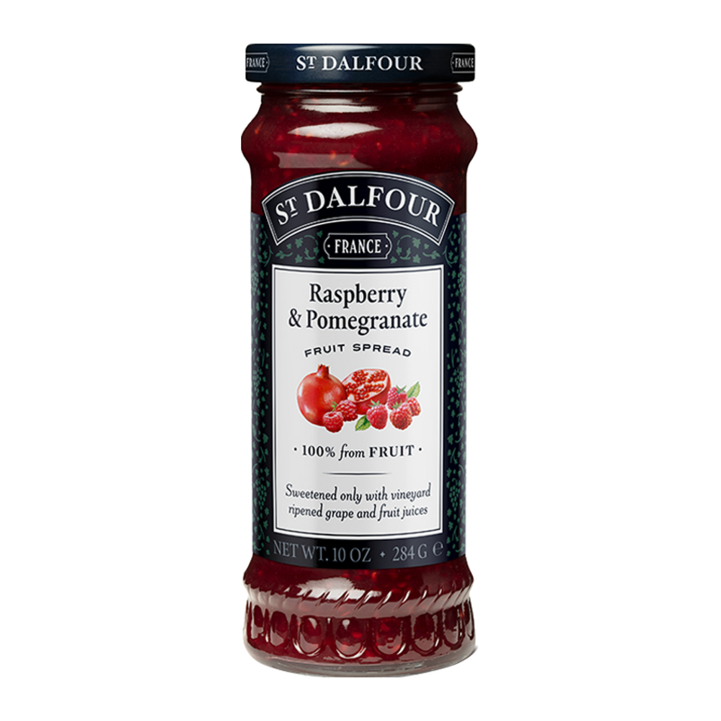 St. Dalfour Raspberry & Pomegranate Fruit Spread 284g