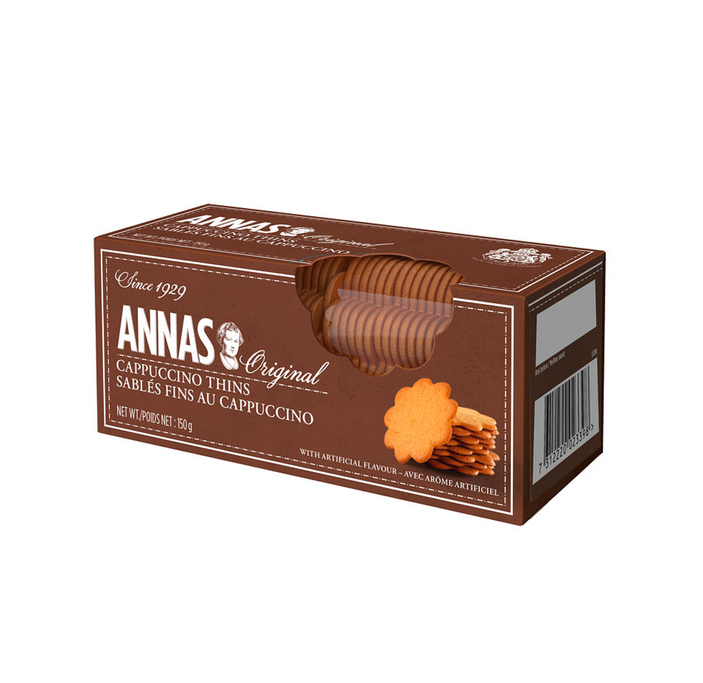 Annas Original Cappuccino Thins 150g