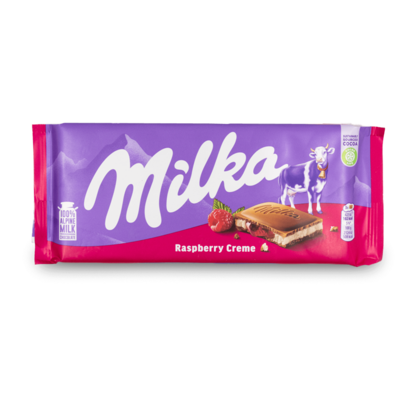 Milka Raspberry Creme 100g