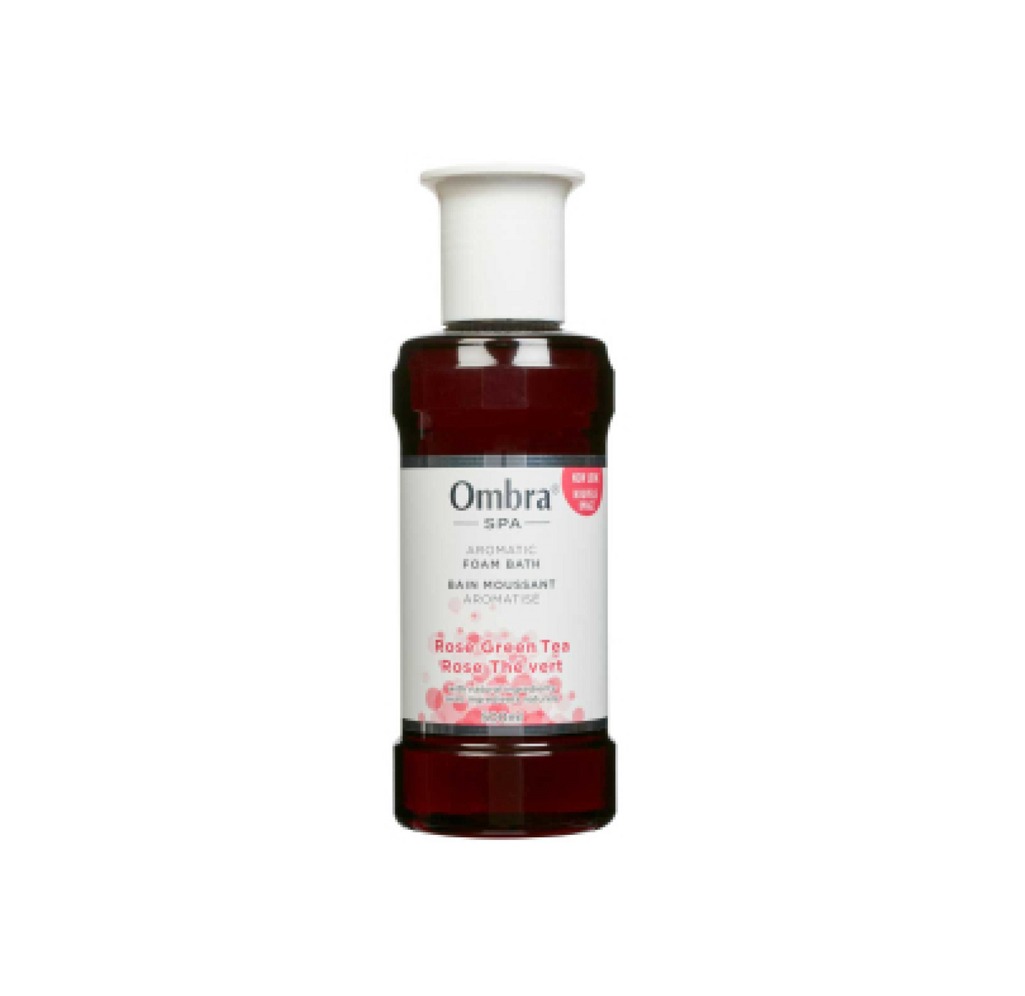 Ombra Spa Rose Green Tea Aromatic Foam Bath 500ml