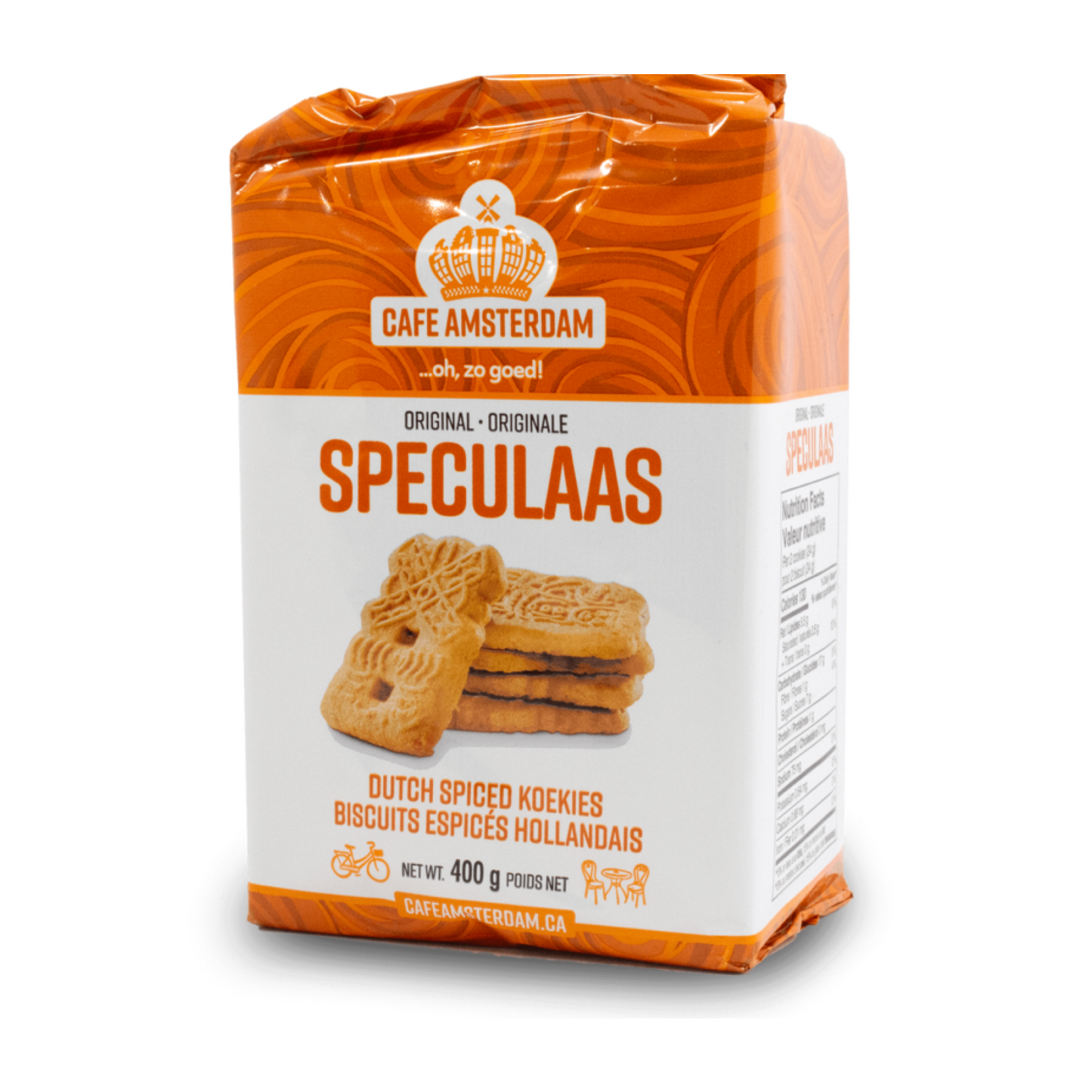 Cafe Amsterdam Original Speculaas Dutch Spiced Cookies 400g